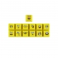 SpongeBob 13 in 1 R4 Profile Replacement Keycaps OEM PBT dye sublimation Supplement keycap set for Mechanical Gaming Keyboard